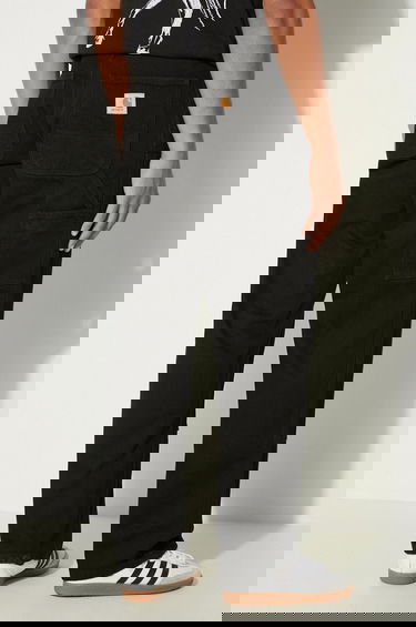 Nohavice Carhartt WIP Double Knee Pant Čierna | I032699_89_02, 2