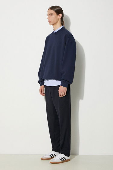Mikina Lacoste Lacoste Crewneck Sweatshirt Navy | SH7470, 1
