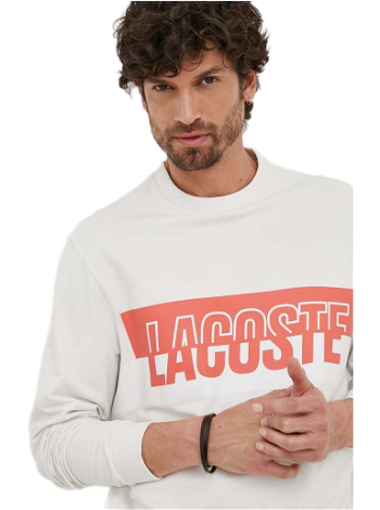 Lacoste Contrast Logo Print Fleece Sweatshirt SH5952