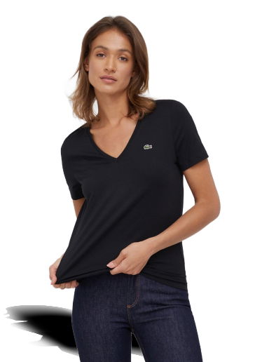 Tričko Lacoste T-shirt Čierna | TF8392