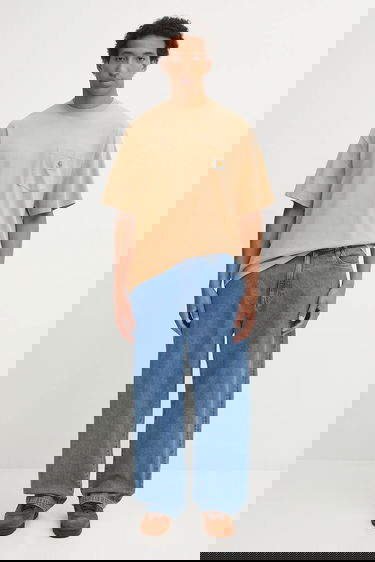 Tričko Carhartt WIP S/S Hudson Pocket T-Shirt Béžová | I035140.07E5F, 4