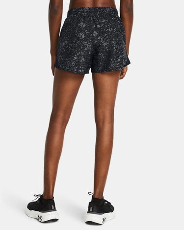 Šortky Under Armour Fly-By Shorts mit Aufdruck für Damen (8 cm) Schwarz Čierna | 1382439-001, 1