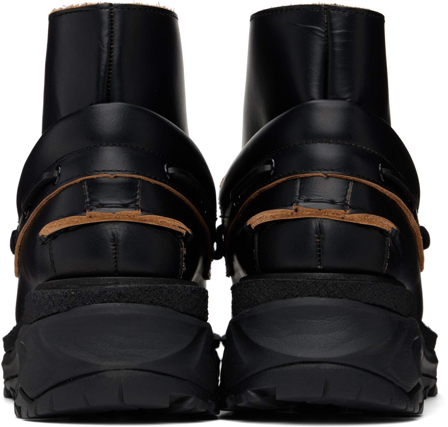 Tenisky a topánky sacai sacai Boat Boots Čierna | 25-03697M, 1