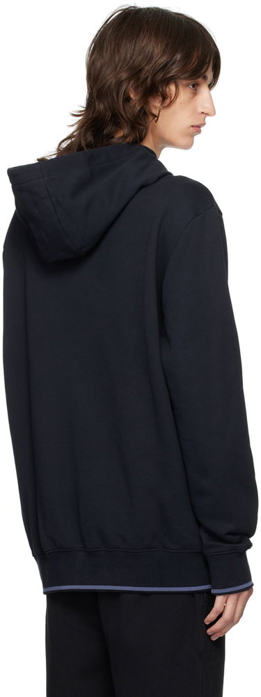 Mikina Paul Smith Paul Smith Embroidered Logo Hoodie Čierna | M1R-071Y-NP4718-49, 2