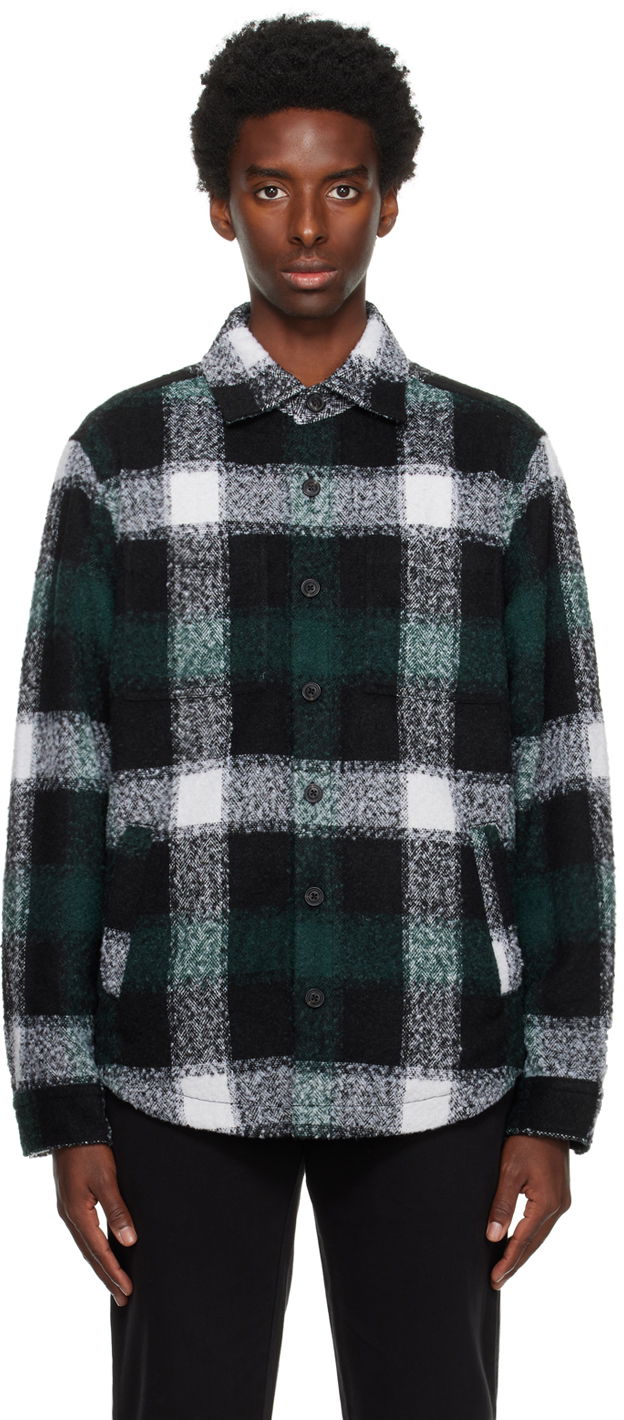 Oversized Plaid Button-Up Shirt