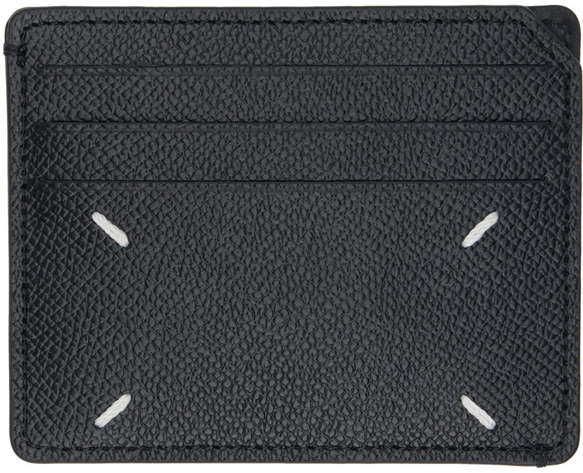 Black Stitches Card Holder