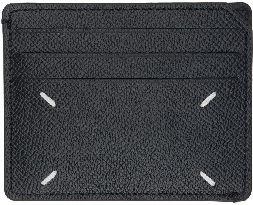 Peňaženka Maison Margiela Black Stitches Card Holder Čierna | SA2VX0003 P4745, 1