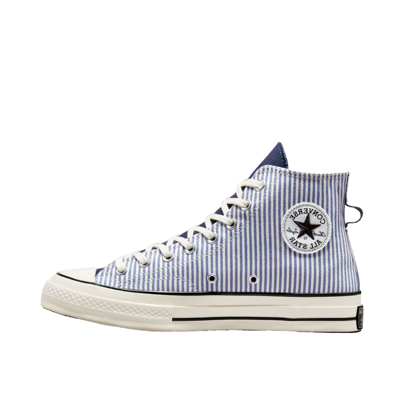 Tenisky a topánky Converse Chuck 70 High "Crafted Stripe" Modrá | A00472C