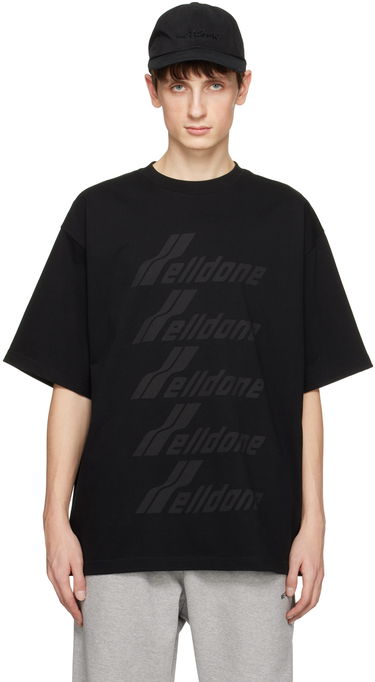 Tričko We11done Printed T-Shirt Čierna | WD-TP6-20-074-U-BK, 0