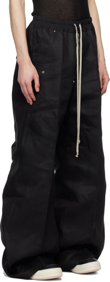 Nohavice Rick Owens Rick Owens Hollywood Bela Wide Leg Trousers Čierna | RU01E5366 TWL, 1