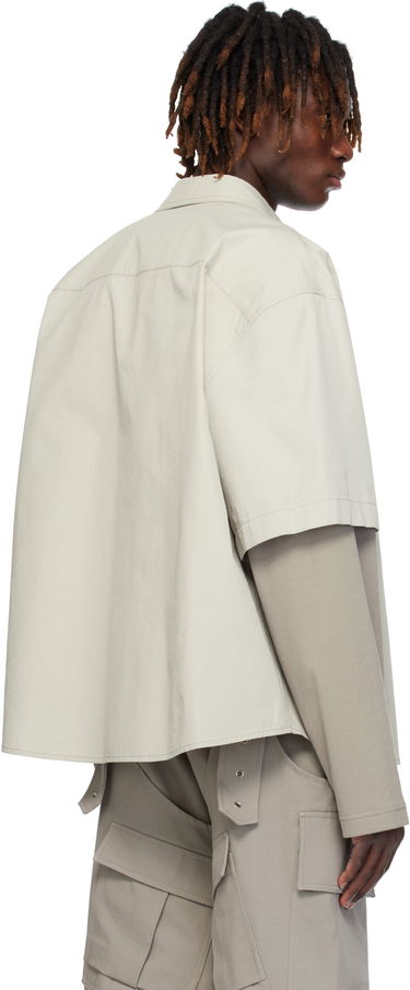 Košeľa We11done We11done Layered Shirt Šedá | WD-SH0-25-162-M-GY, 2