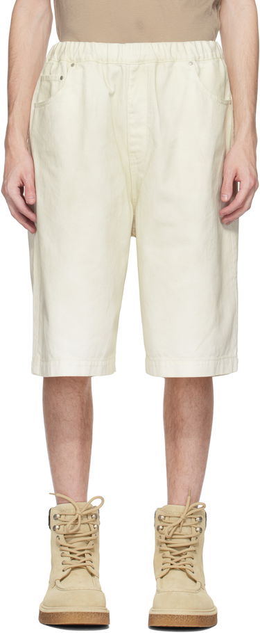 Šortky Entire Studios Entire Studios Spar Denim Shorts Béžová | ESU-S25-11008-BO, 0