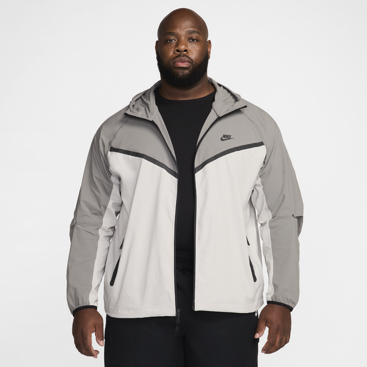 Bunda Nike Tech Jacket Šedá | HM7151-014, 0