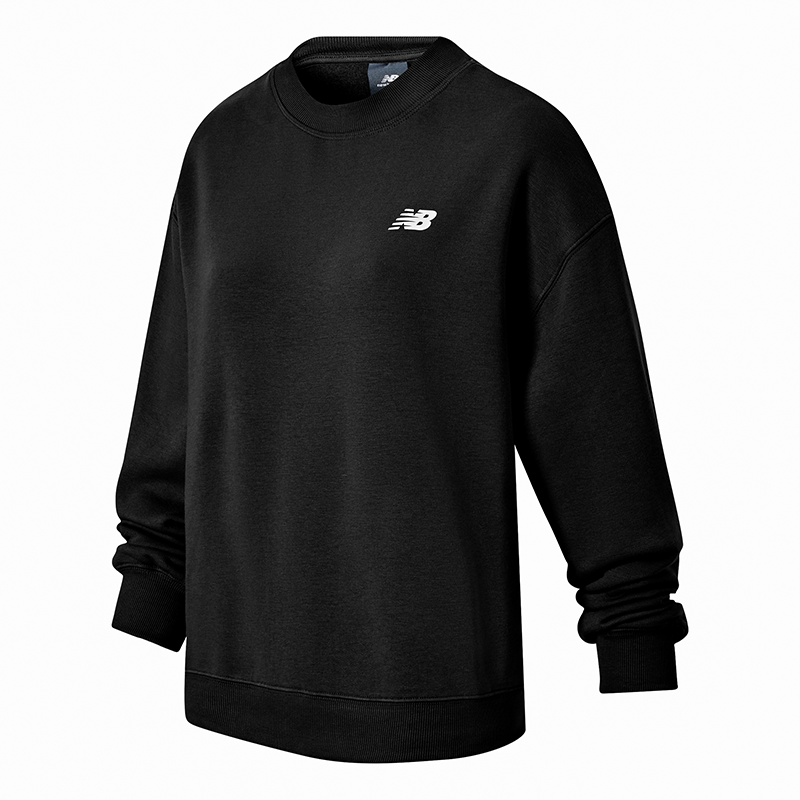 Sveter New Balance Crewneck Sweatshirt Čierna | NBWT51949BK, 0