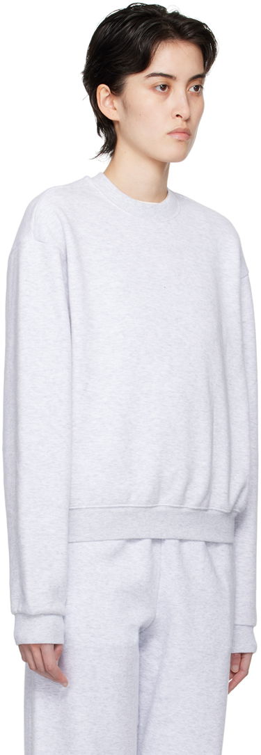 Mikina SKIMS Fleece Classic Crewneck Sweatshirt Čierna | TP-PLO-4474, 4