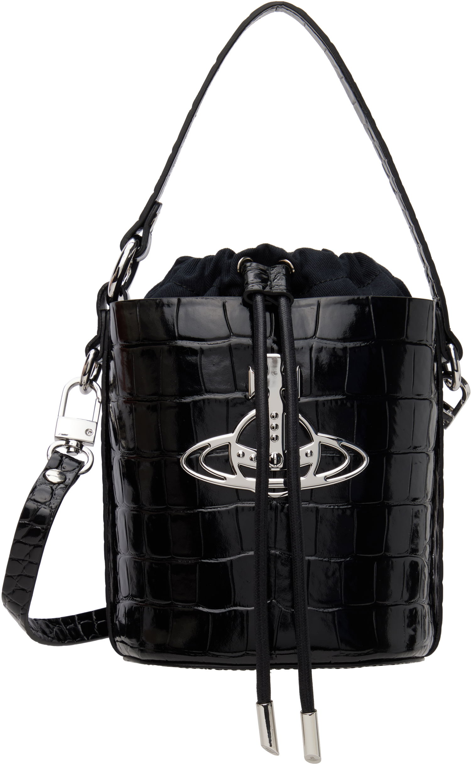 Kabelka Vivienne Westwood Vivienne Westwood Daisy Drawstring Bucket Bag Čierna | 4C030005W-L0099-, 0