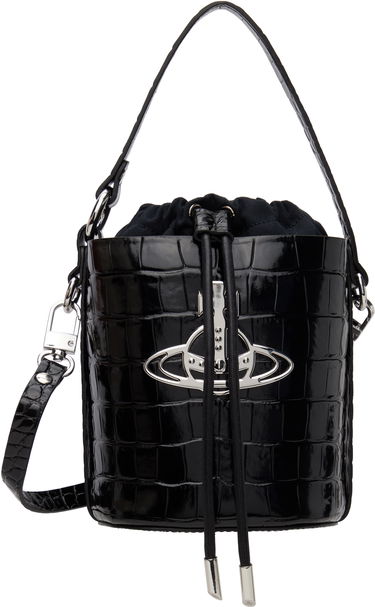 Kabelka Vivienne Westwood Vivienne Westwood Daisy Drawstring Bucket Bag Čierna | 4C030005W-L0099-, 0