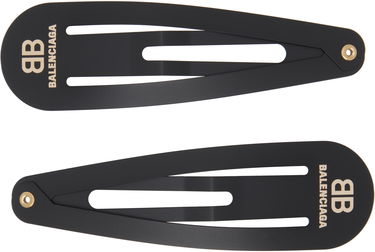 Spona Balenciaga Holli XXL Hair Clip Set Čierna | 699021 TZS1K, 0
