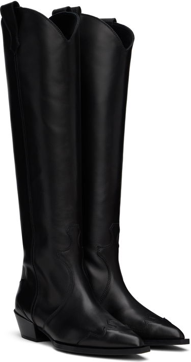 Oblečenie Aeyde Aeyde Aruna Tall Cowboy Boots Čierna | A11-KB-ARUP40CH-223-800-001, 3