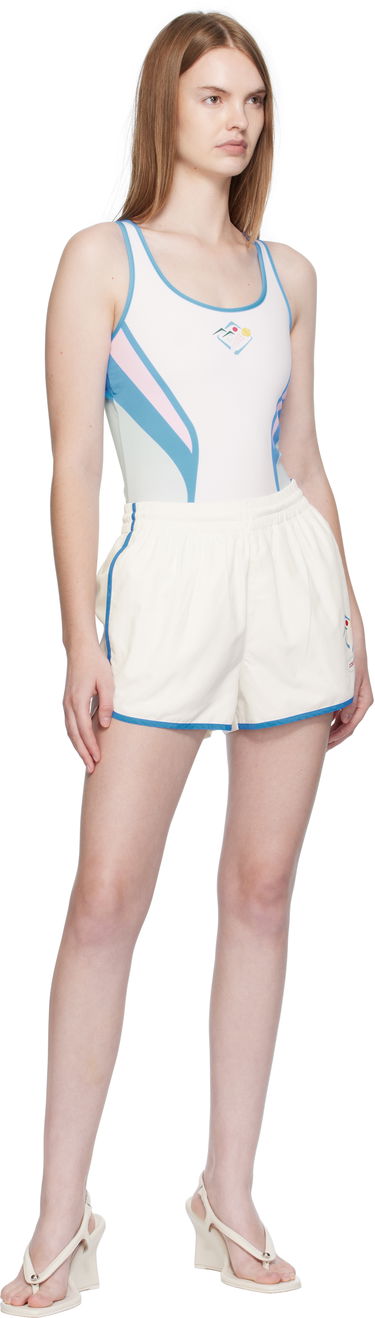 Šortky Casablanca Casablanca Casa Sportif Windbreaker Shorts Biela | WPF25-TR-125-01, 3