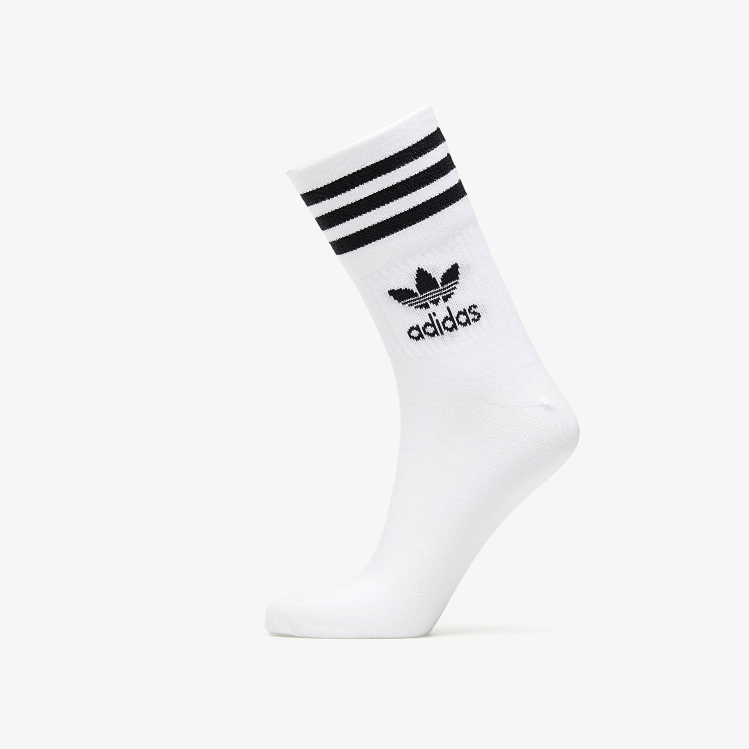 Ponožky adidas Originals Mid Cut Crew 5-Pack Biela | H65458, 0