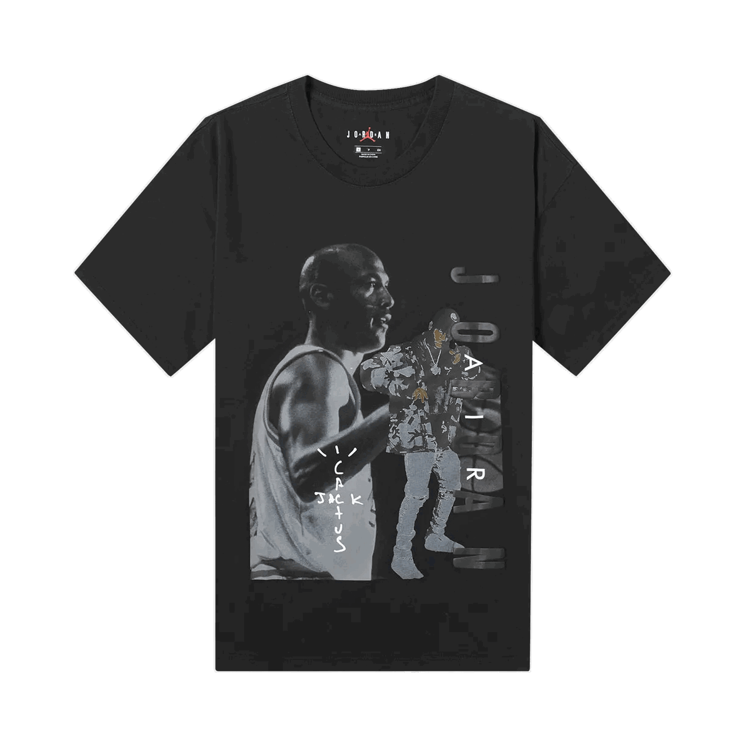 Tričko Cactus Jack by Travis Scott Air Jordan x T-Shirt Čierna | CJ9059 010, 0