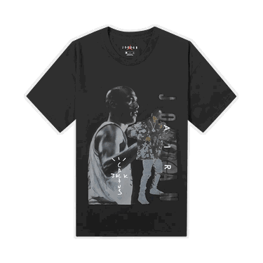 Tričko Cactus Jack by Travis Scott Air Jordan x T-Shirt Čierna | CJ9059 010, 0