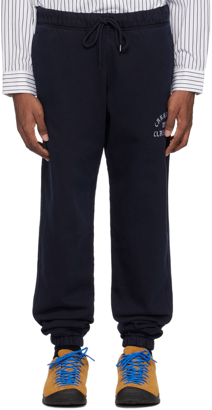 Tepláky Carhartt WIP Class of 89' Logo Sweatpants Navy | I033270, 0