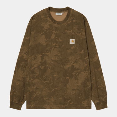 Tričko Carhartt WIP Carhartt WIP Long Sleeve Camo Combi T-Shirt Hnedá | I035858_9, 3