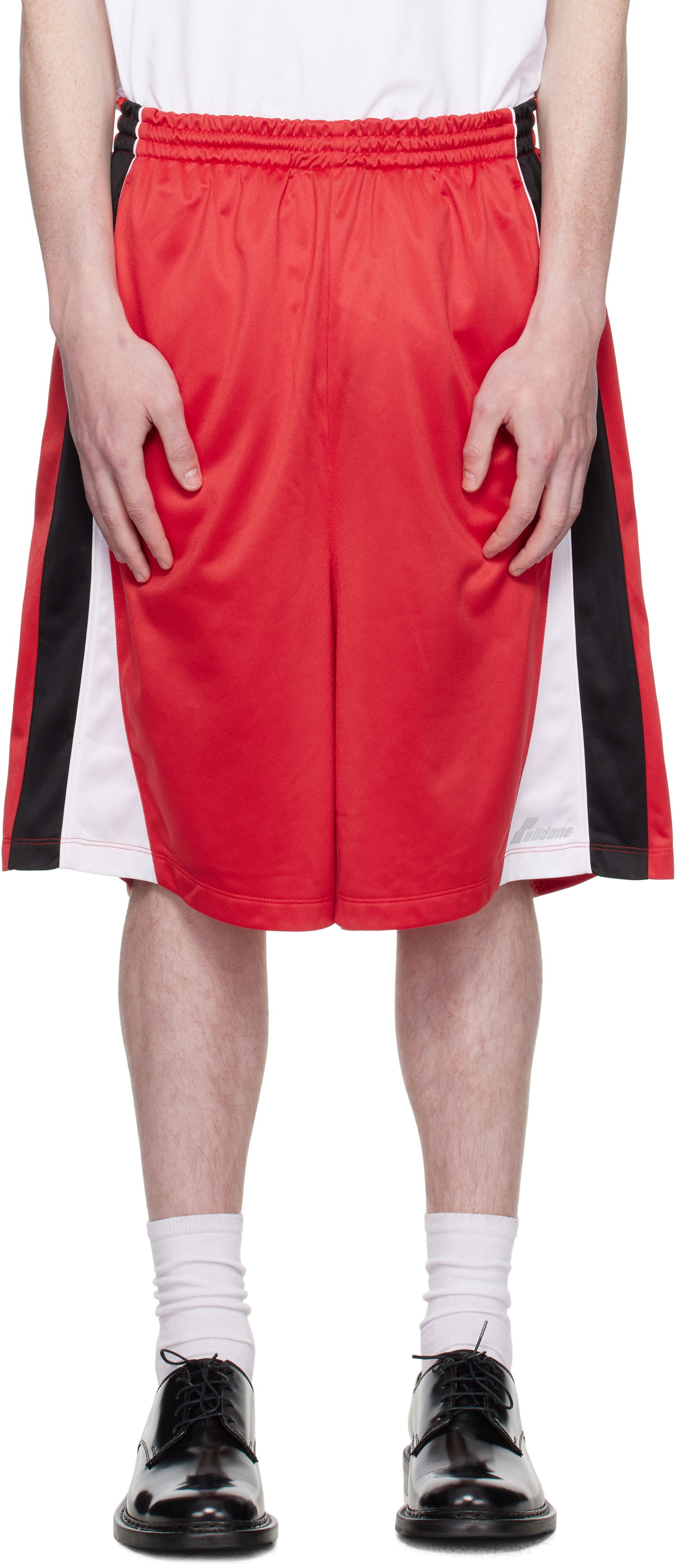 Šortky We11done We11done Track Shorts Červená | WD-TA2-25-701-U-RD, 0