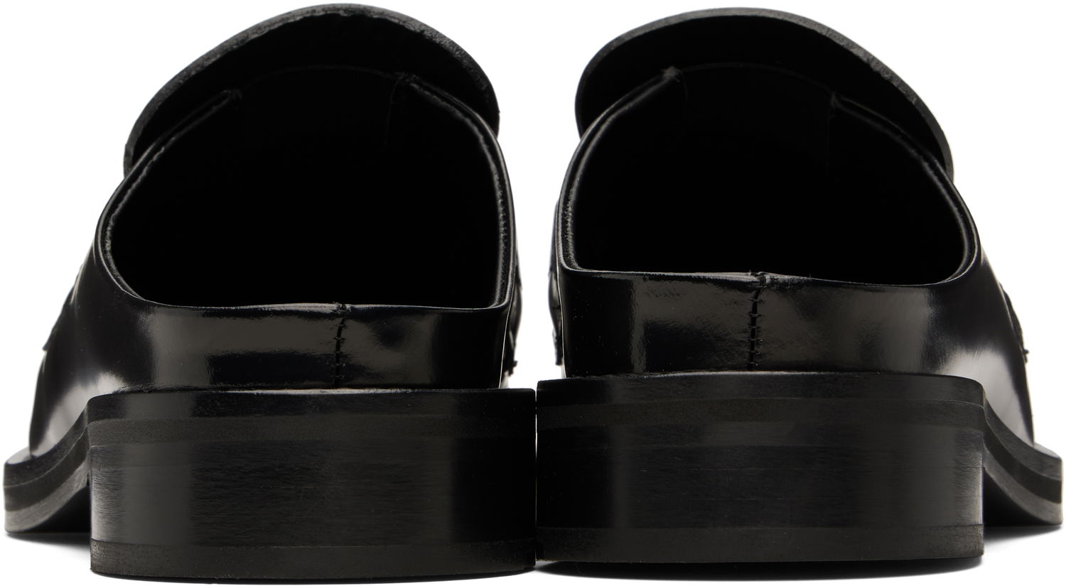 Tenisky a topánky Martine Rose Martine Rose Square Toe Chain Mules Čierna | 1025LP11001M, 1