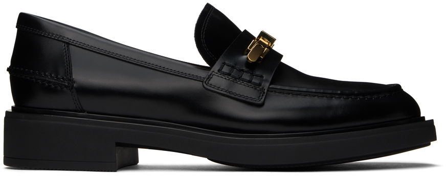 Tenisky a topánky Gianvito Rossi Martine Leather Loafers Čierna | G25394-20GOM-DVD, 0