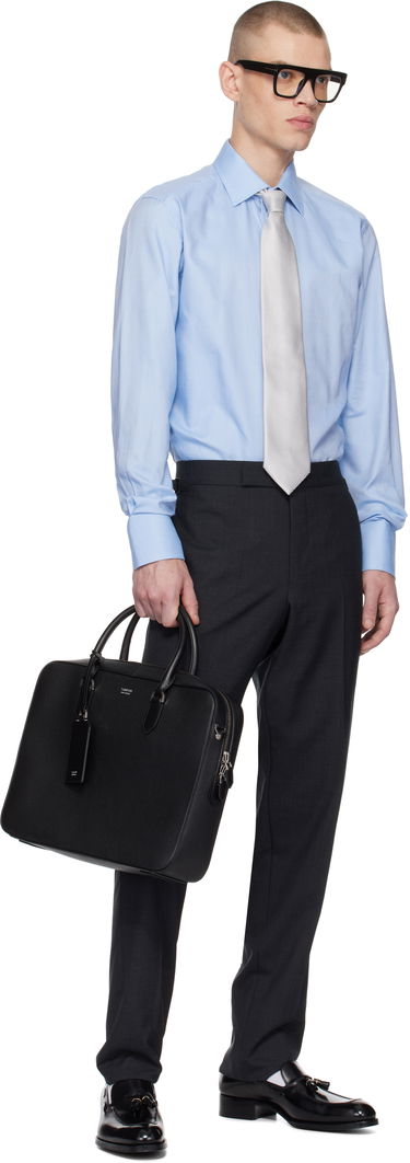 Tote bag Tom Ford Elliot Leather Briefcase Čierna | H0651-LCL213S, 3