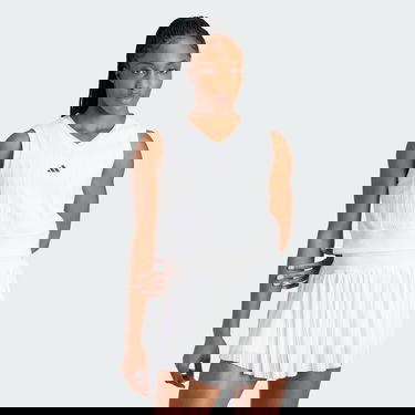 Tielko adidas Performance Cropped Tennis Tank Top Biela | IT4688, 0