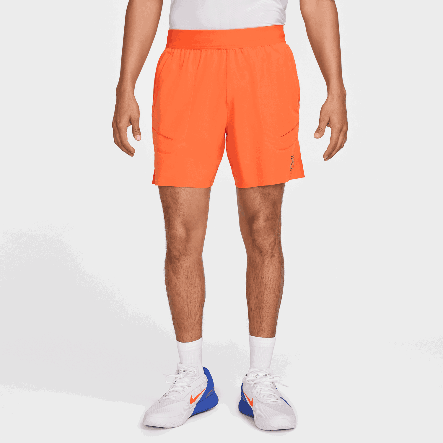 Šortky Nike NikeCourt Advantage Dri-FIT 6" Tennis Shorts Oranžová | FZ6913-819, 0