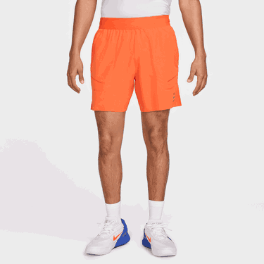 Šortky Nike NikeCourt Advantage Dri-FIT 6" Tennis Shorts Oranžová | FZ6913-819, 0