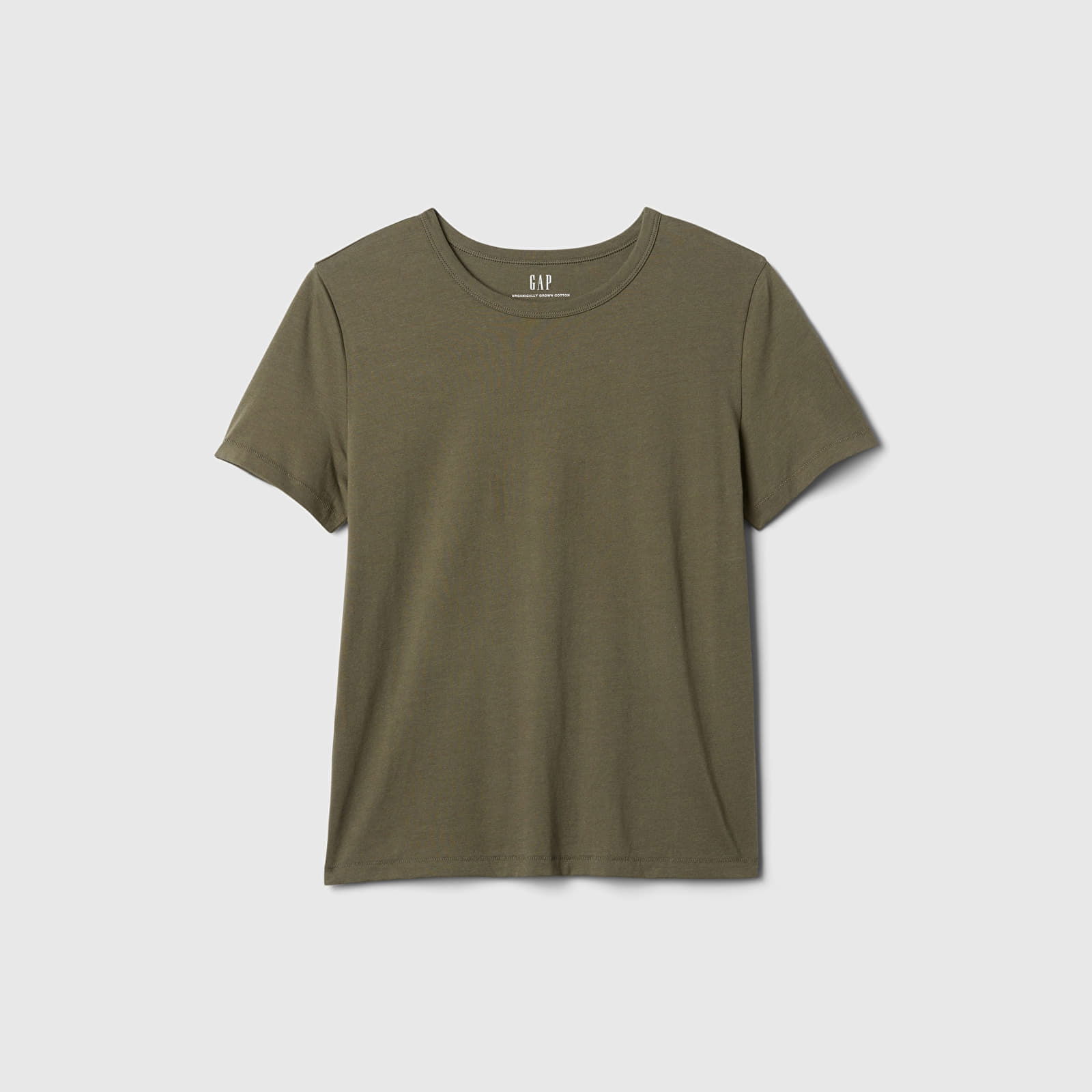 T-shirt Shortsleeve Vneck Olive Night S