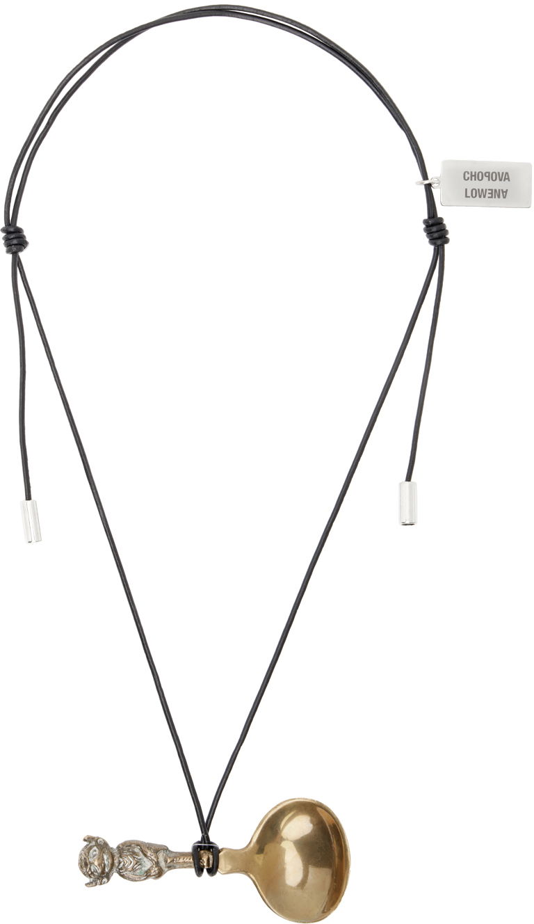 Náhrdelník Chopova Lowena Chopova Lowena Pixie Spoon Pendant Necklace Metalická | 6481, 0