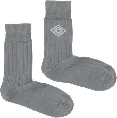 Ponožky Casablanca Dress Socks With Logo Šedá | APS25-ACC-086-02, 2