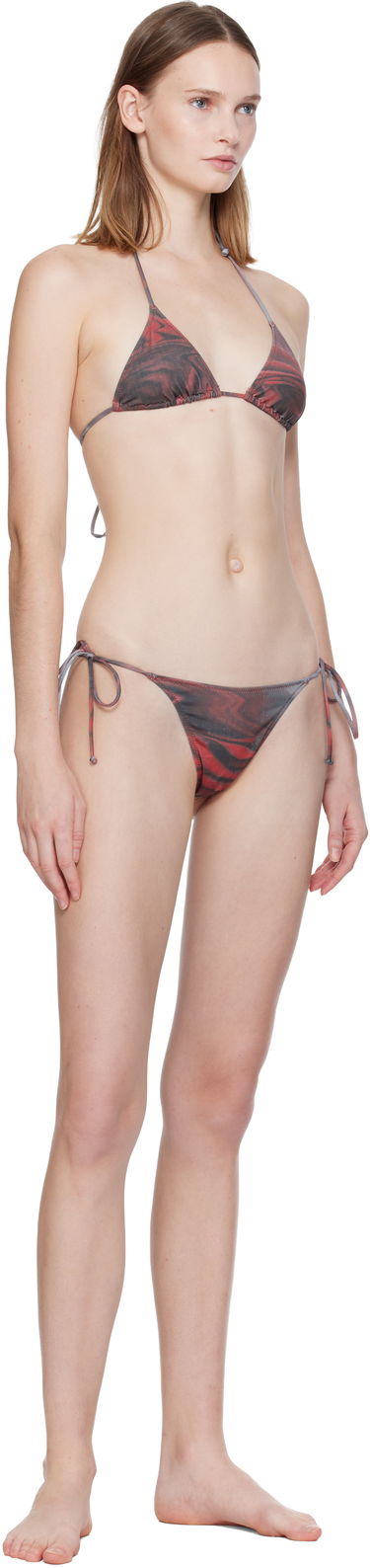 Plavky Jean Paul Gaultier Jean Paul Gaultier Printed Blurry Roses Bikini Rôznofarebný | 25/04-W-BS035-J023P-010230, 3