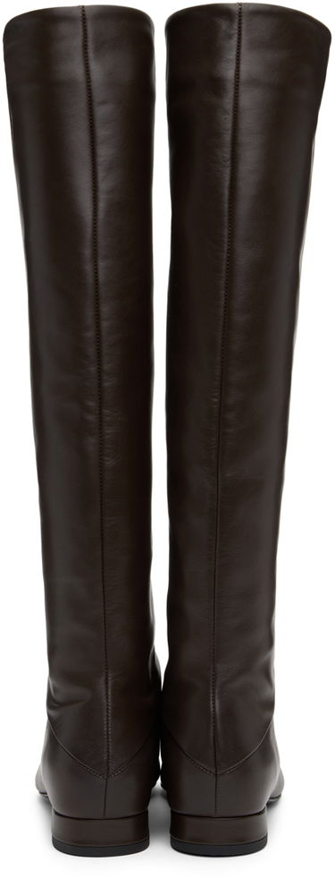 Tenisky a topánky BY FAR Felix Nappa Leather Boots Hnedá | MWFBO064CL013BR023PL, 1