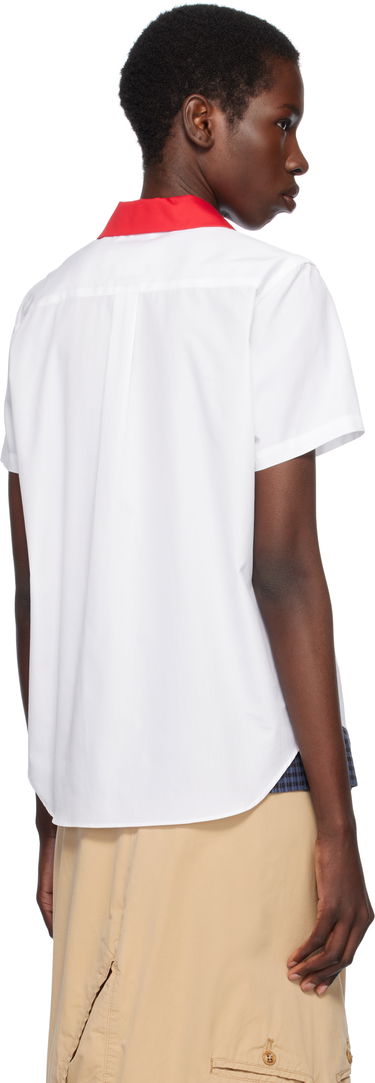 Košeľa Comme des Garçons Comme des Garçons Girl Broad Cotton Shirt Biela | NO-B014-051, 2