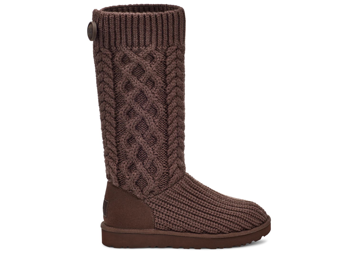 Tenisky a topánky UGG Classic Cardi Cabled Knit Hnedá | 1146010-BCDR, 0