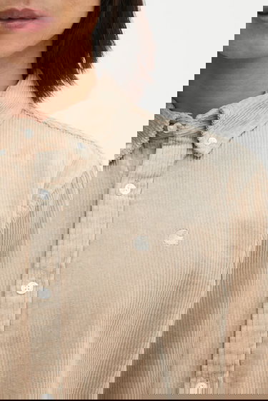 Košeľa Carhartt WIP Madison Corduroy Long-Sleeve Regular Button-Down Shirt Béžová | I029958.0FGXX, 3