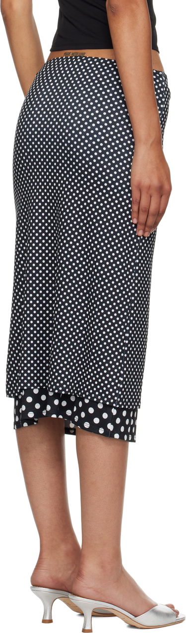Sukňa Miaou Miaou Maria Polka Dot Maxi Skirt Čierna | 4064VISBWP, 2
