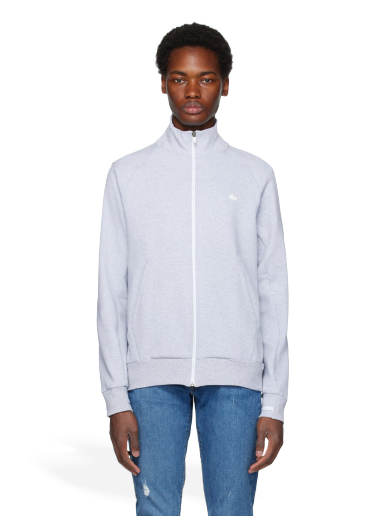 Mikina Lacoste Zip-Up Sweatshirt Šedá | SH2702_CCA