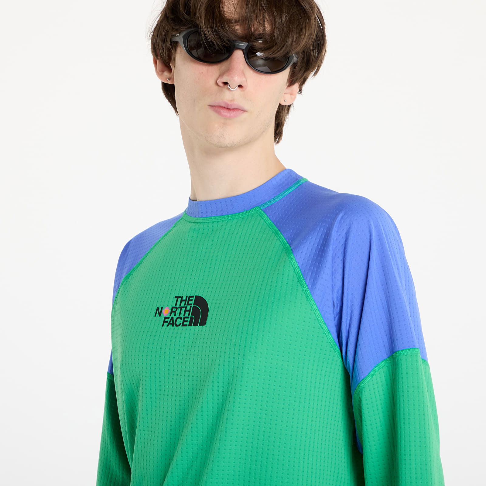 Yinka Ilori x Long Sleeve Tech Tee Optic Emerald