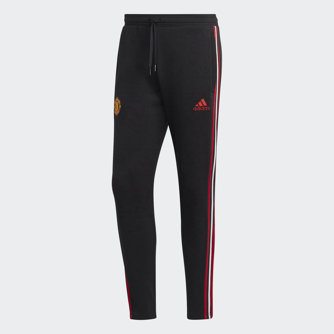 Tepláky adidas Performance Manchester United DNA 3-Stripes Sweatpants Čierna | HU1184, 0