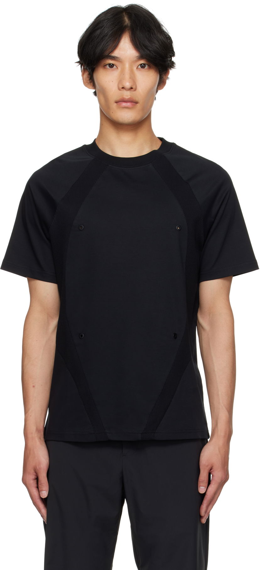Tričko HELIOT EMIL HELIOT EMIL Lux T-Shirt Čierna | PREAW25_M_09_140_BLK01