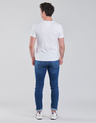 Tričko Tommy Hilfiger ORIGINAL JERSEY V NECK TEE Biela | DM0DM04410-100-NOOS, 4